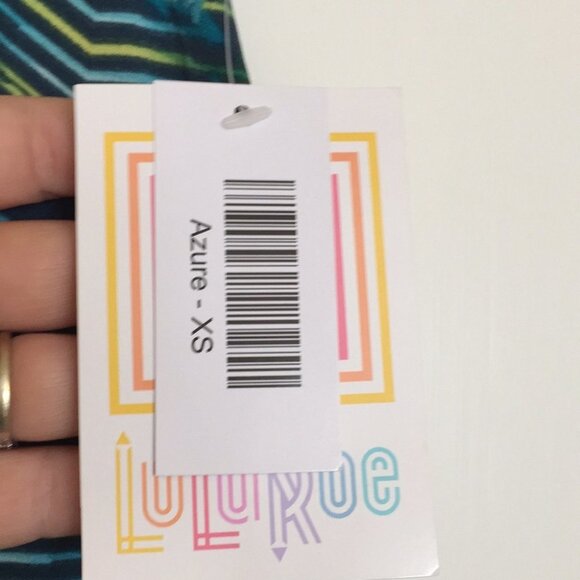 XS LuLaRoe Azure Skirt - Picture 3 of 3